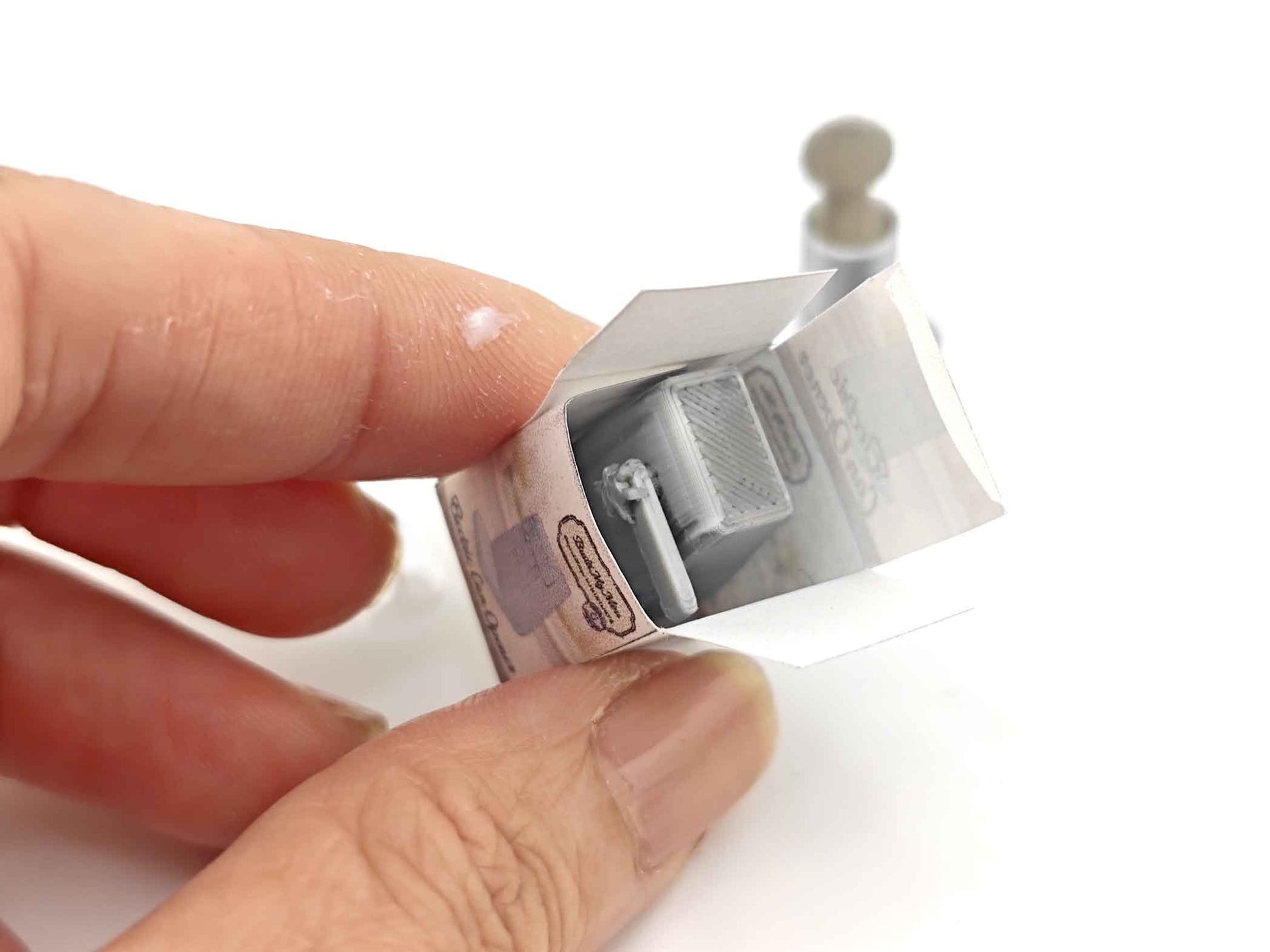 1:12 Electronic Can Opener,  Mini kitchen cooking electronic appliance, 3D print, STL dollhouse