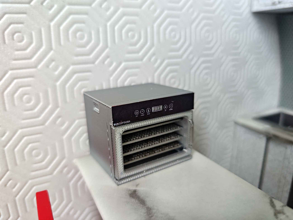 1:12 Dollhouse Home Dehydrator — 3D Print File for Miniature Kitchen & Cooking Scenes