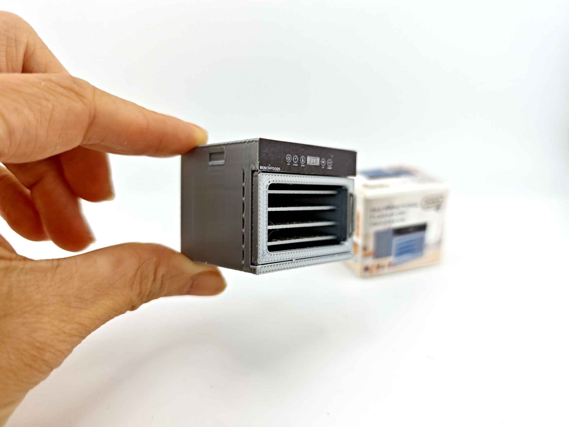 1:12 Dollhouse Home Dehydrator — 3D Print File for Miniature Kitchen & Cooking Scenes