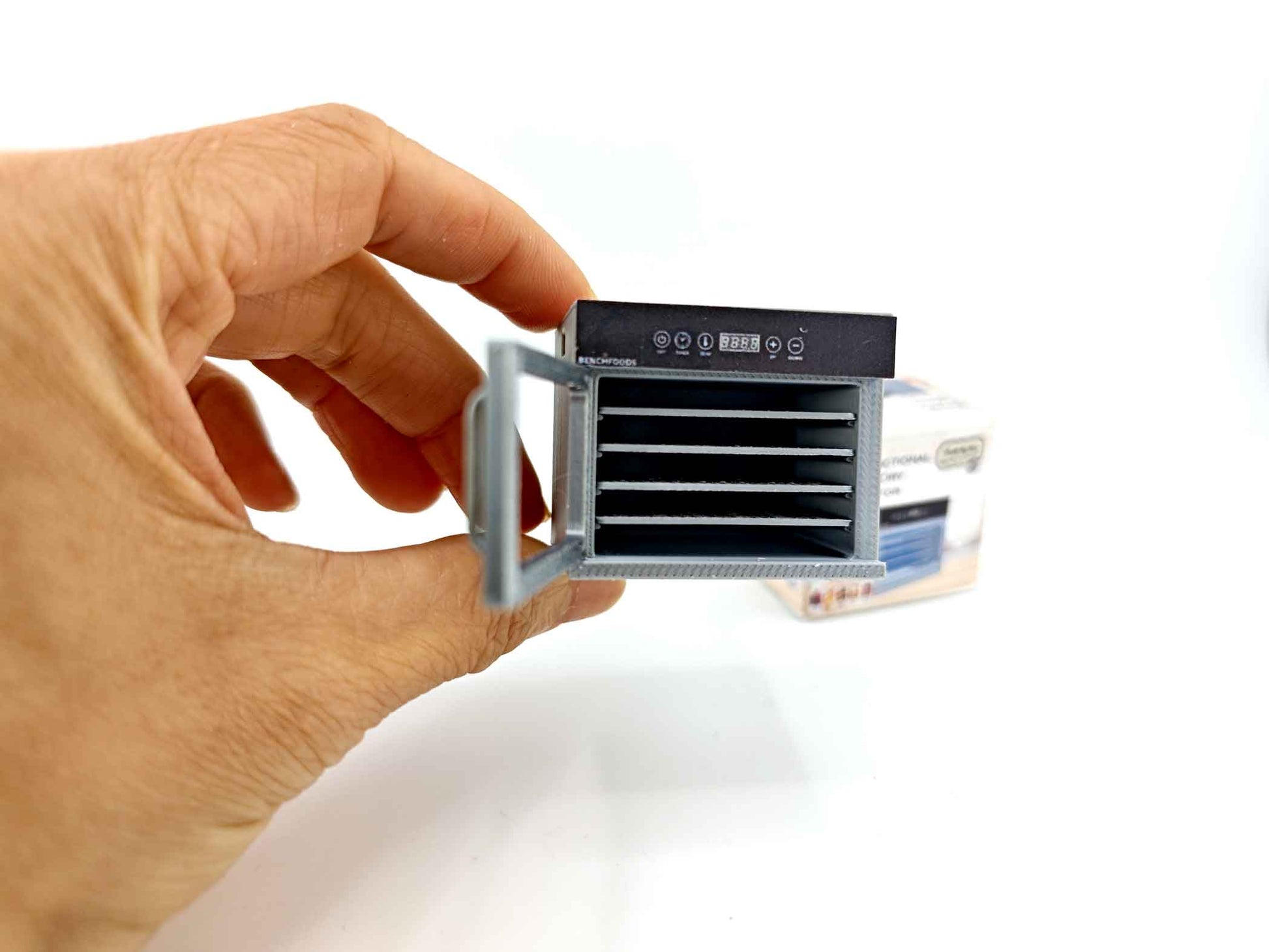 1:12 Dollhouse Home Dehydrator — 3D Print File for Miniature Kitchen & Cooking Scenes