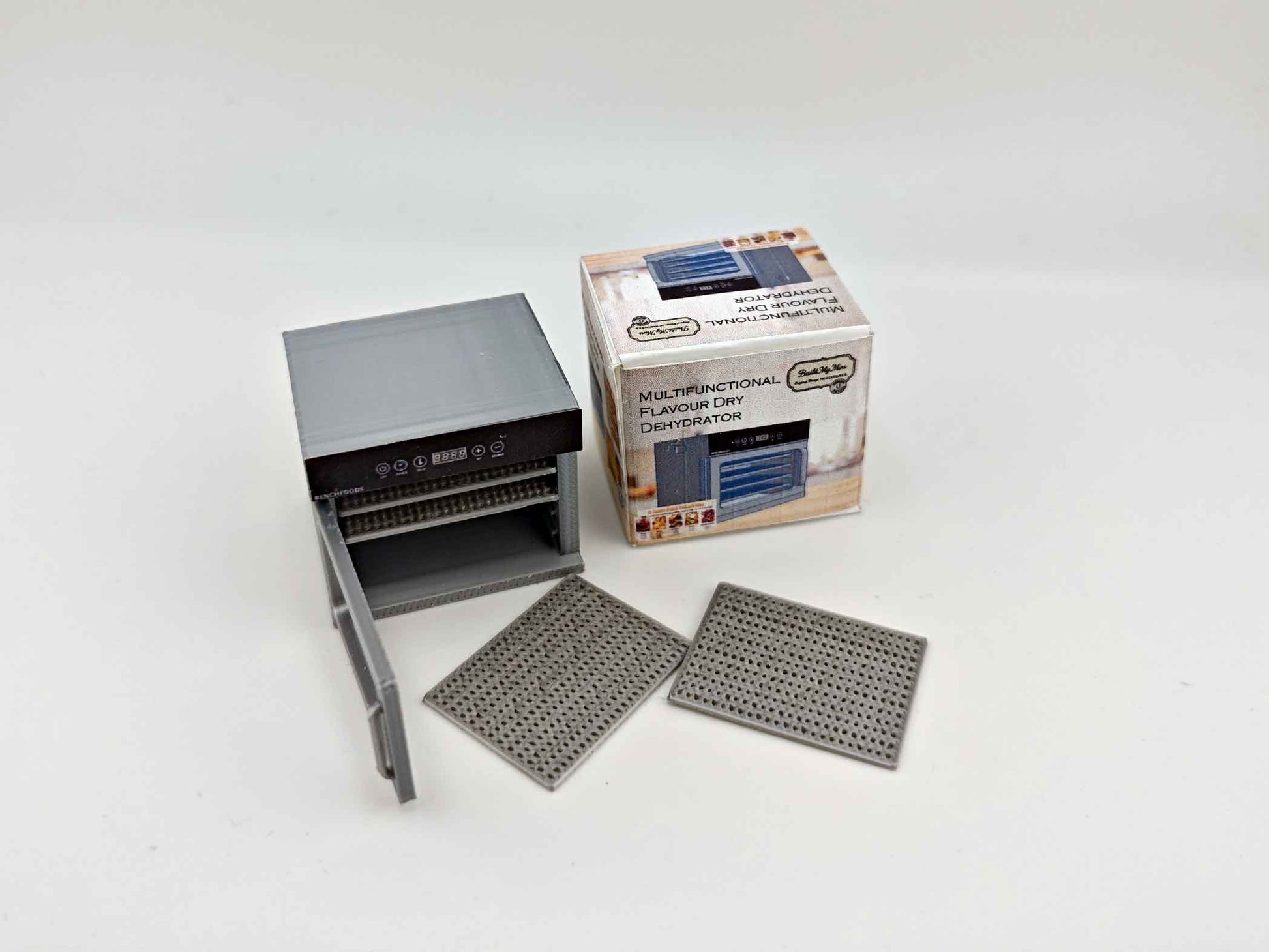 1:12 Dollhouse Home Dehydrator — 3D Print File for Miniature Kitchen & Cooking Scenes