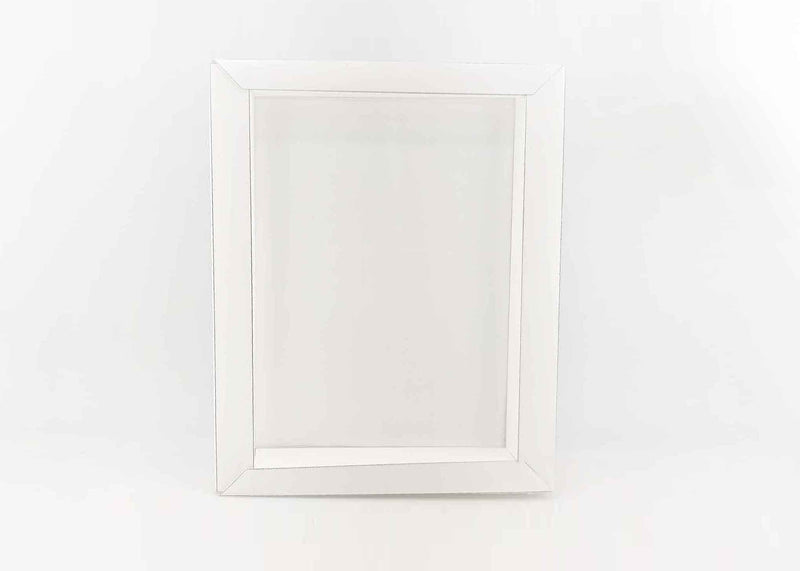 5x7 White photo Frame Template: DIY Card Stock Paper Model (PDF Pattern)