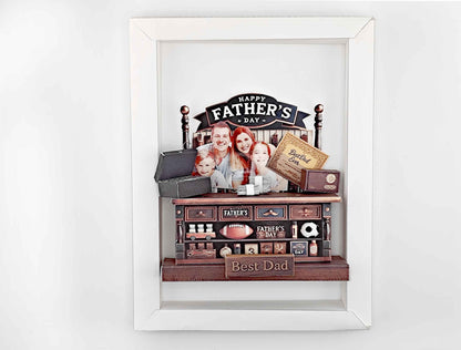 DIY Father’s Day Stand & Card Kit — Miniature Display for Showing Love to Dad