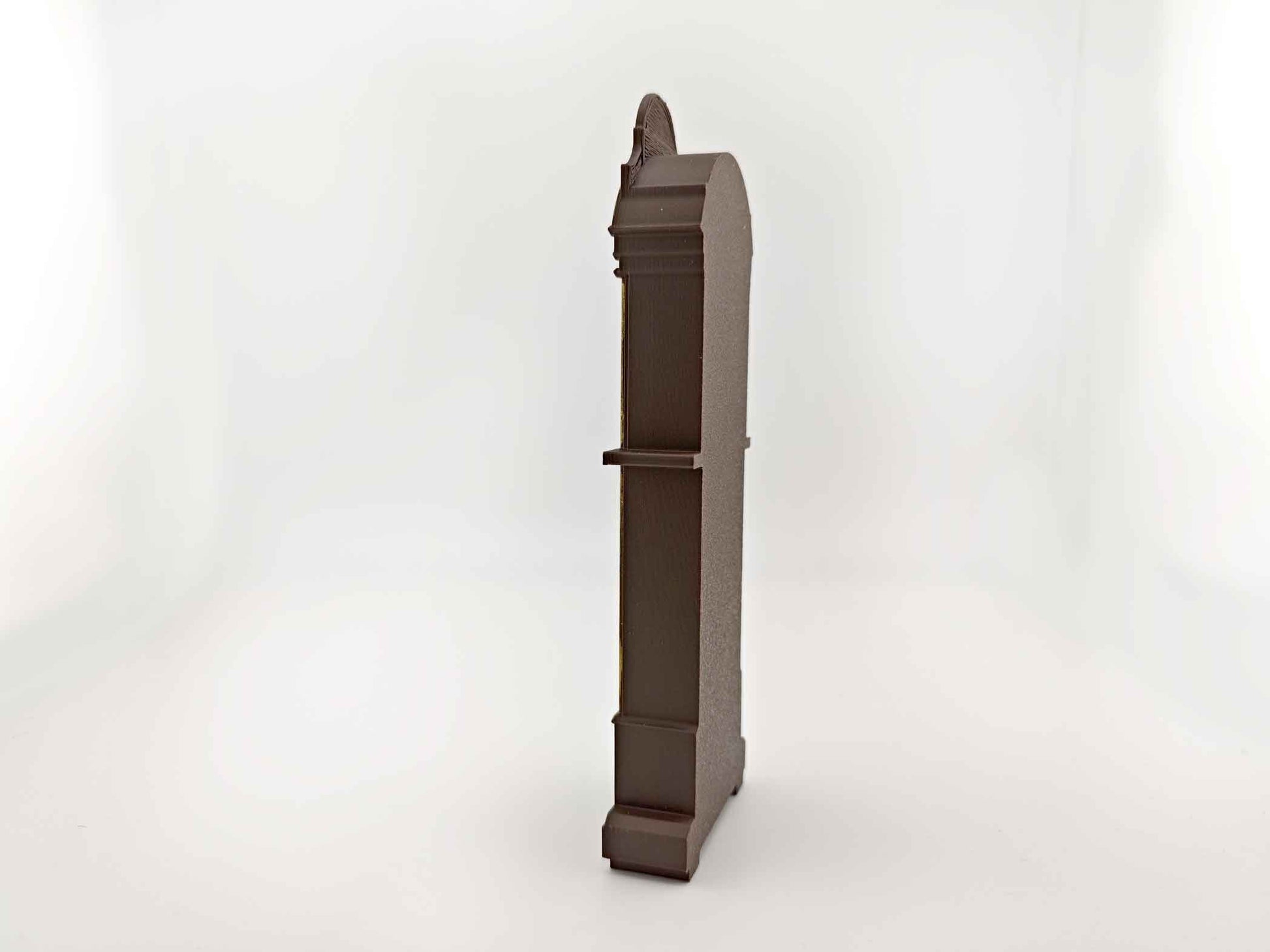 1:12 Grandfather Clock — Vintage Dollhouse STL File with Printable Sticker for DIY