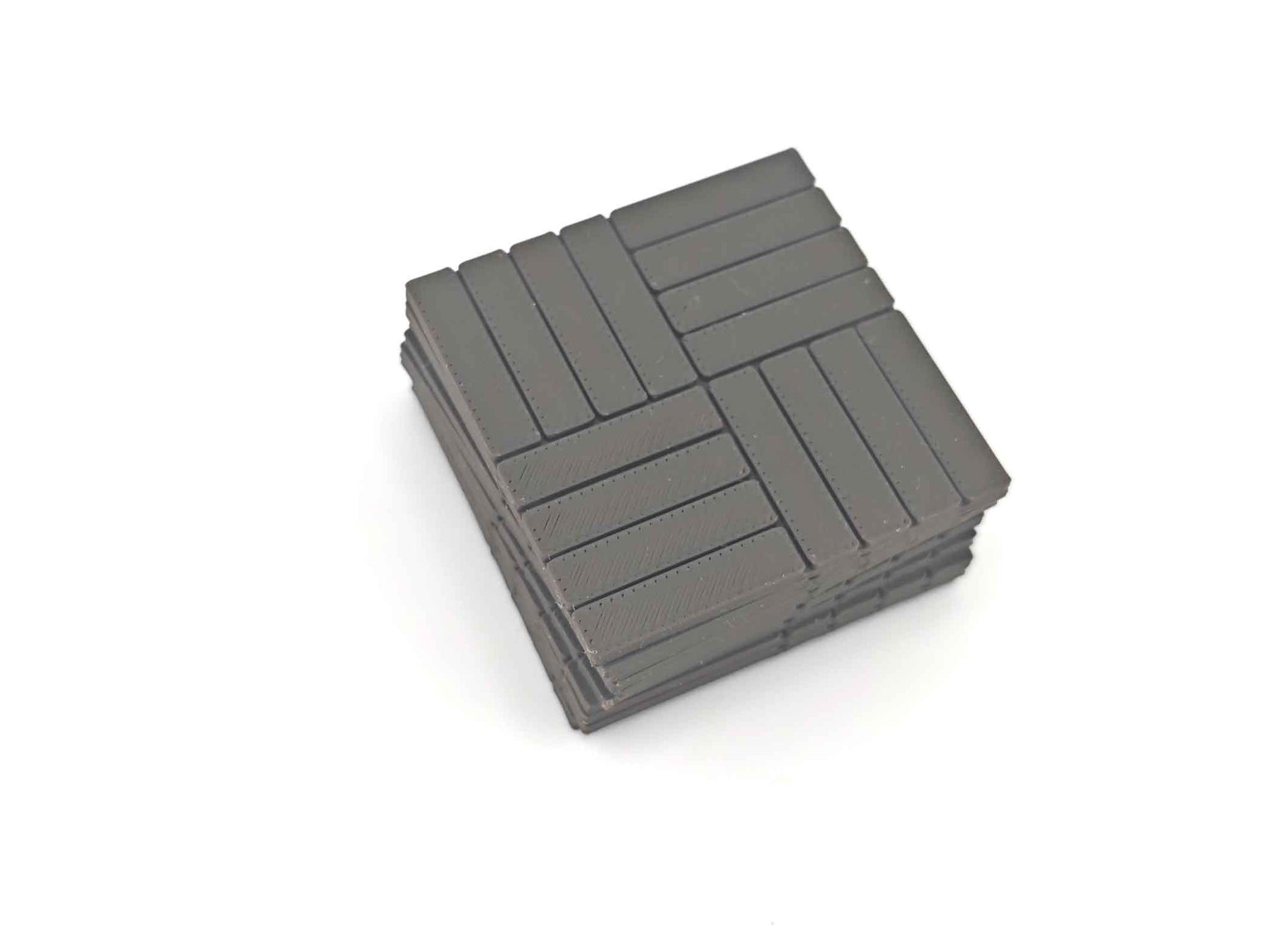 1:12 Realistic Garden & Balcony Floor — STL File for Dollhouse 3D Printing