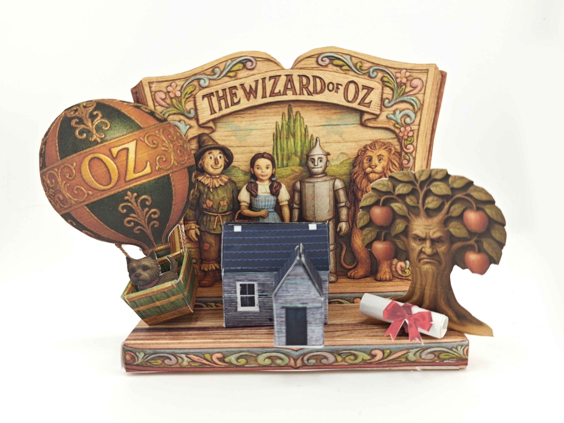 Wizard of Oz Miniature Scene: Printable DIY Papercraft Kit (Digital Download)