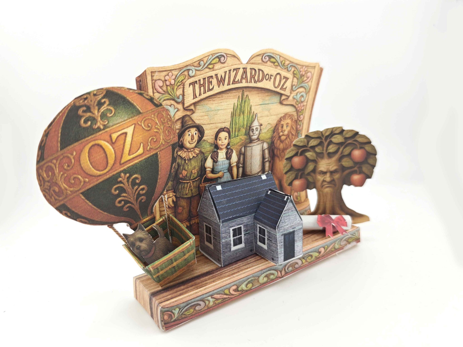 Wizard of Oz Miniature Scene: Printable DIY Papercraft Kit (Digital Download)