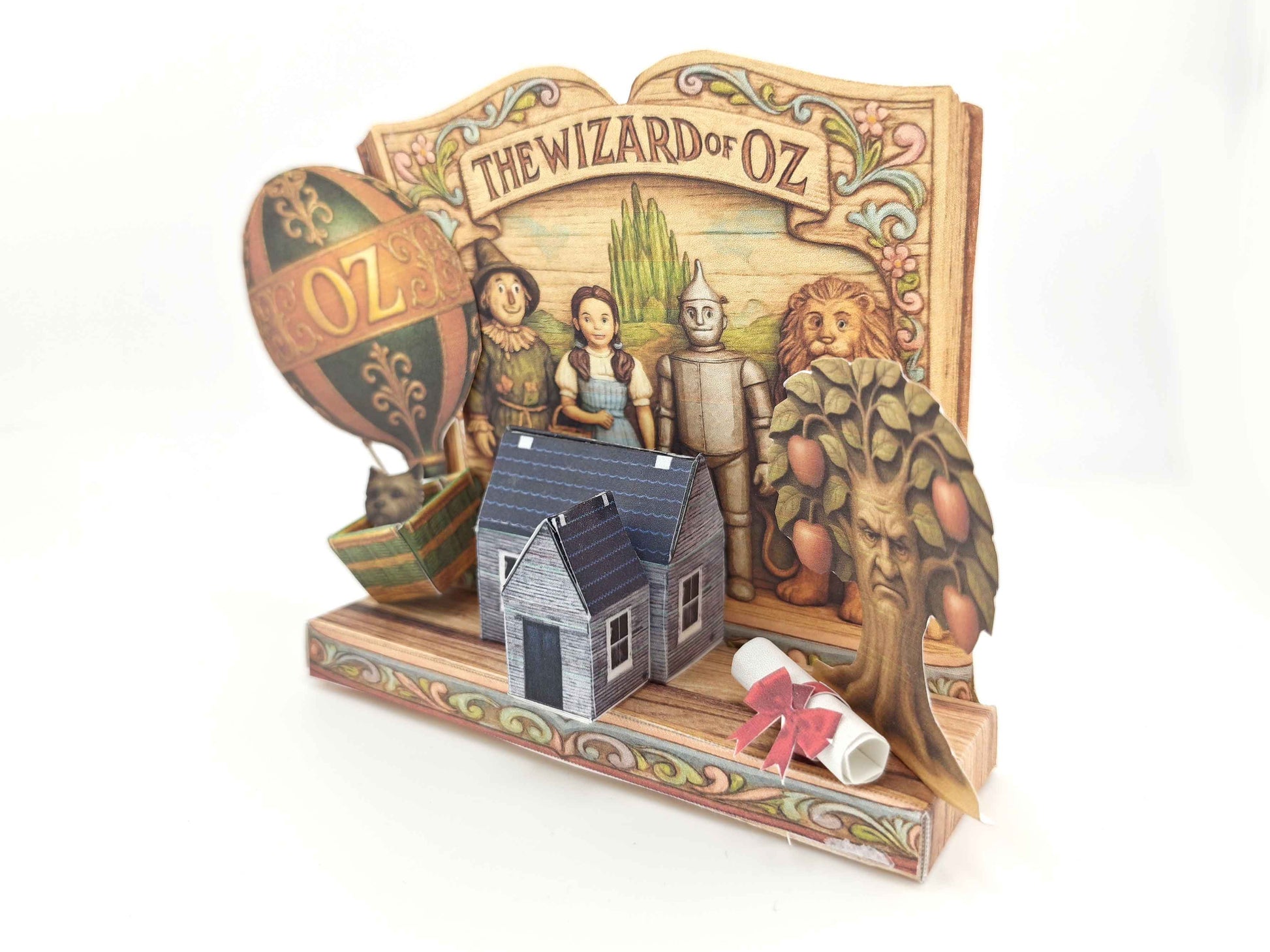 Wizard of Oz Miniature Scene: Printable DIY Papercraft Kit (Digital Download)