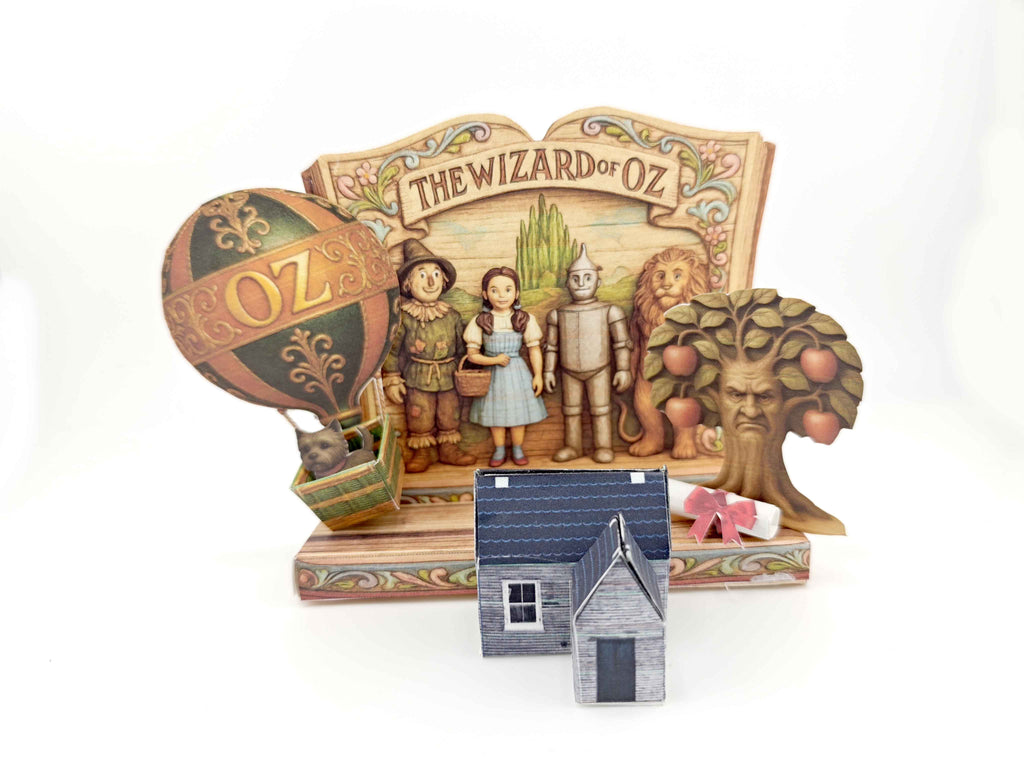 Wizard of Oz Miniature Scene: Printable DIY Papercraft Kit (Digital Download)
