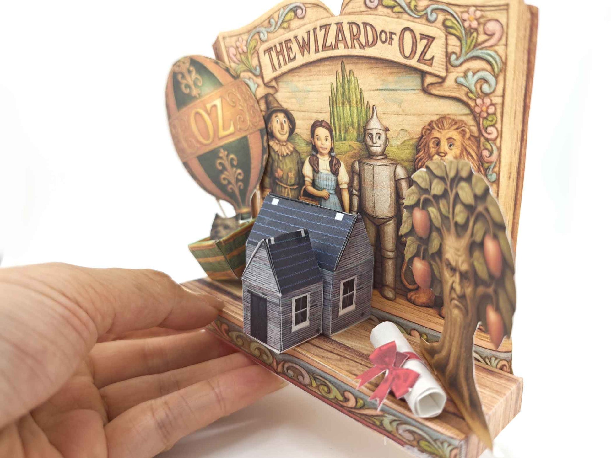 Wizard of Oz Miniature Scene: Printable DIY Papercraft Kit (Digital Download)