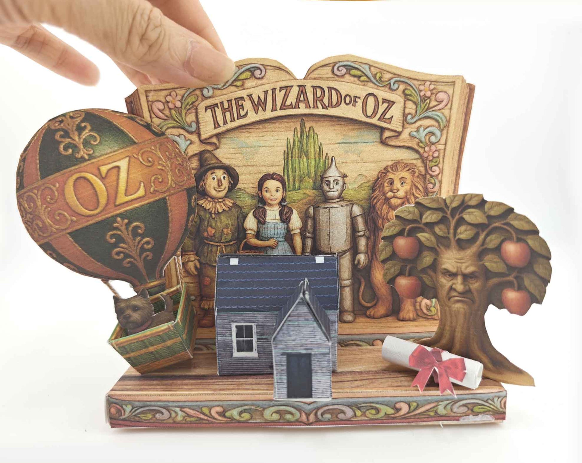 Wizard of Oz Miniature Scene: Printable DIY Papercraft Kit (Digital Download)