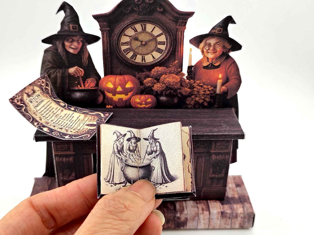 Halloween Witches Potion Party: DIY Miniature Kit