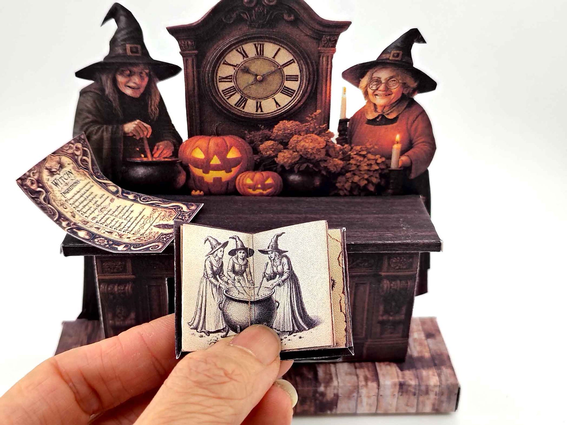 Halloween Witches Potion Party: DIY Miniature Kit
