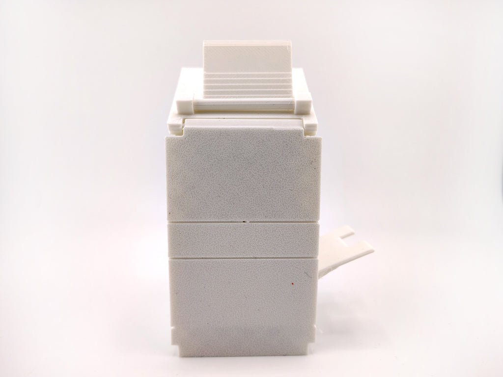 High quality Office Printer STL file for 1:12 dollhouse print and documents included, office equipment, office diorama