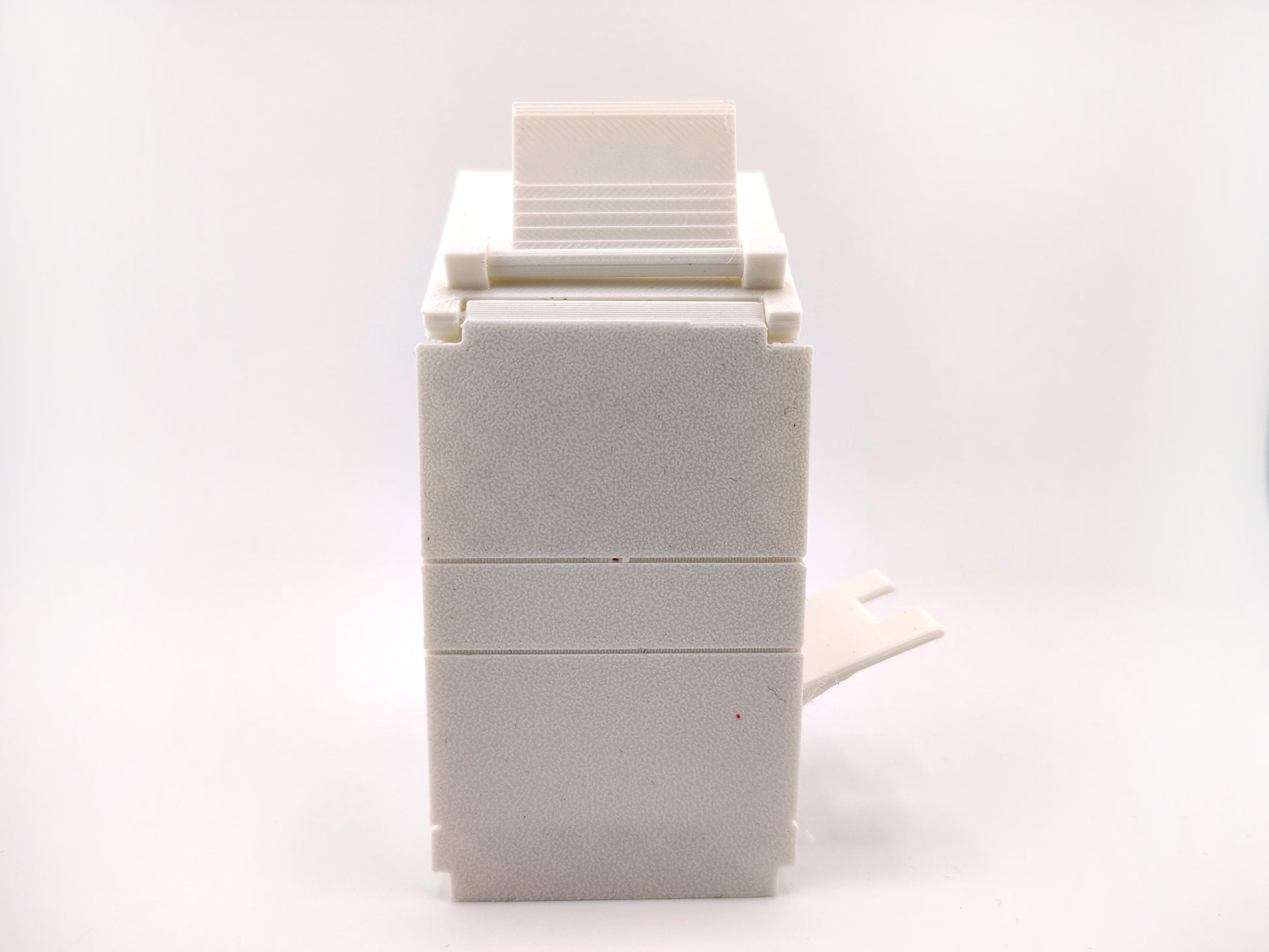 High quality Office Printer STL file for 1:12 dollhouse print and documents included, office equipment, office diorama