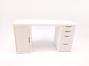 1:12 Office desk, crafter drawer STL file for dollhouse print,