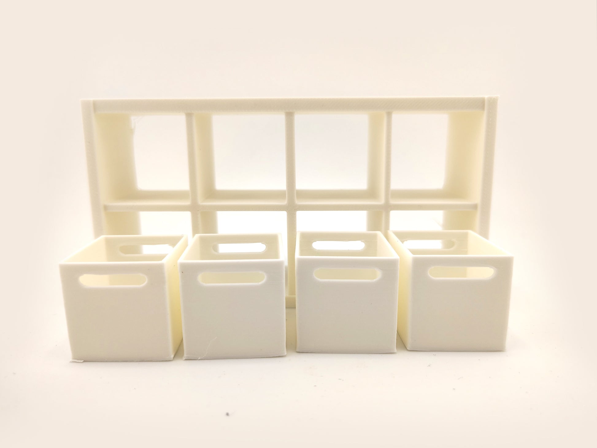 1:12 book shelf and organizers for office and home, three books are included, office equipment, office diorama