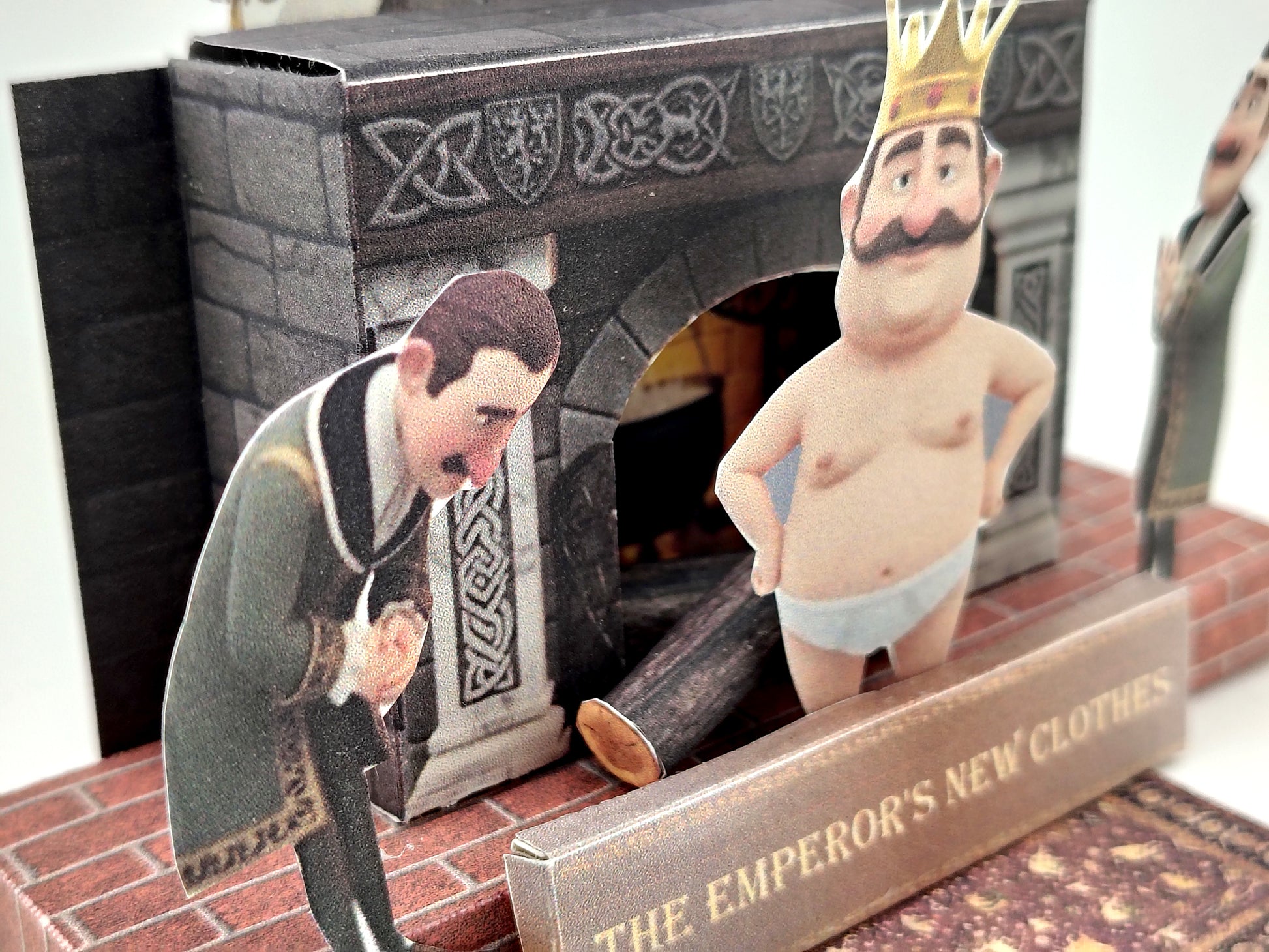 The emperor's new clothes fairy tale story pickscene stand (digital download) king story