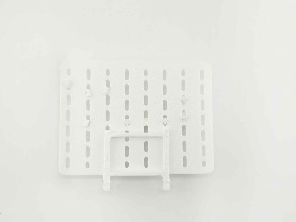 11:12 Miniature Pegboard Combination STL File — Dollhouse Office Equipment with Printable Accessories for Diorama Display