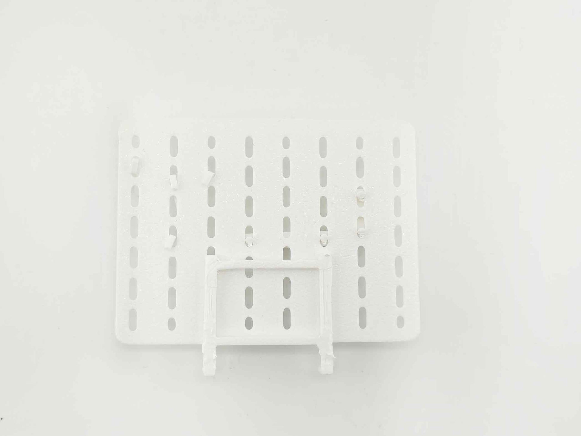 11:12 Miniature Pegboard Combination STL File — Dollhouse Office Equipment with Printable Accessories for Diorama Display