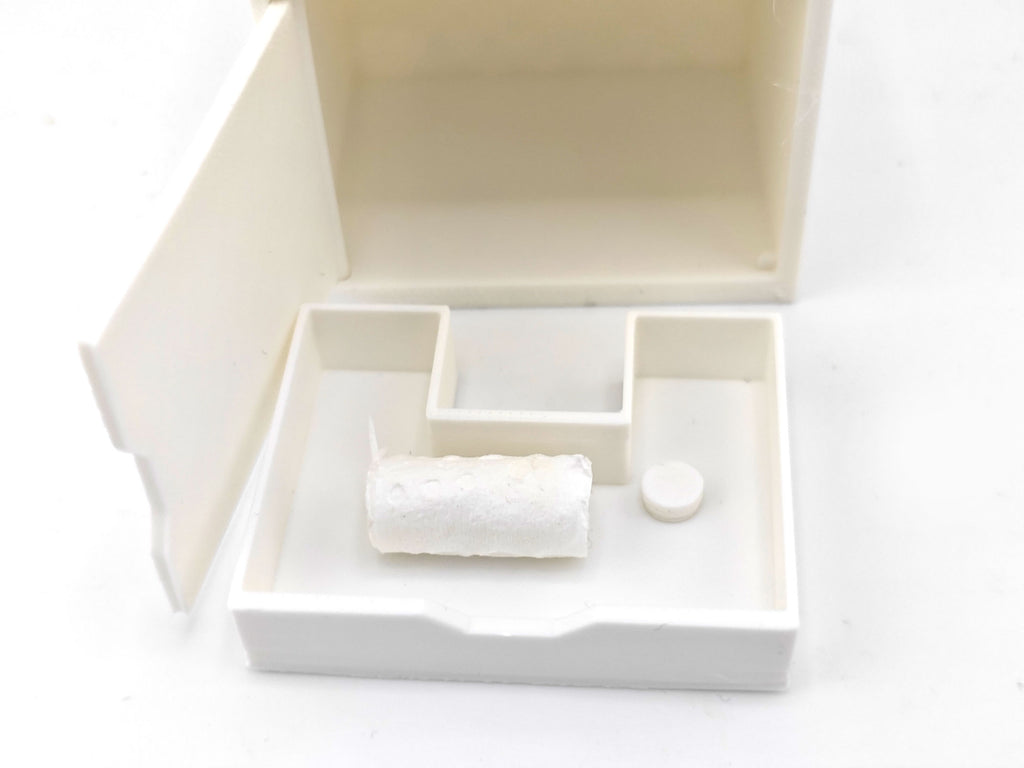 1:12 Toilet Sink STL File | Dollhouse Bathroom, Washroom & Restroom Miniature Diorama