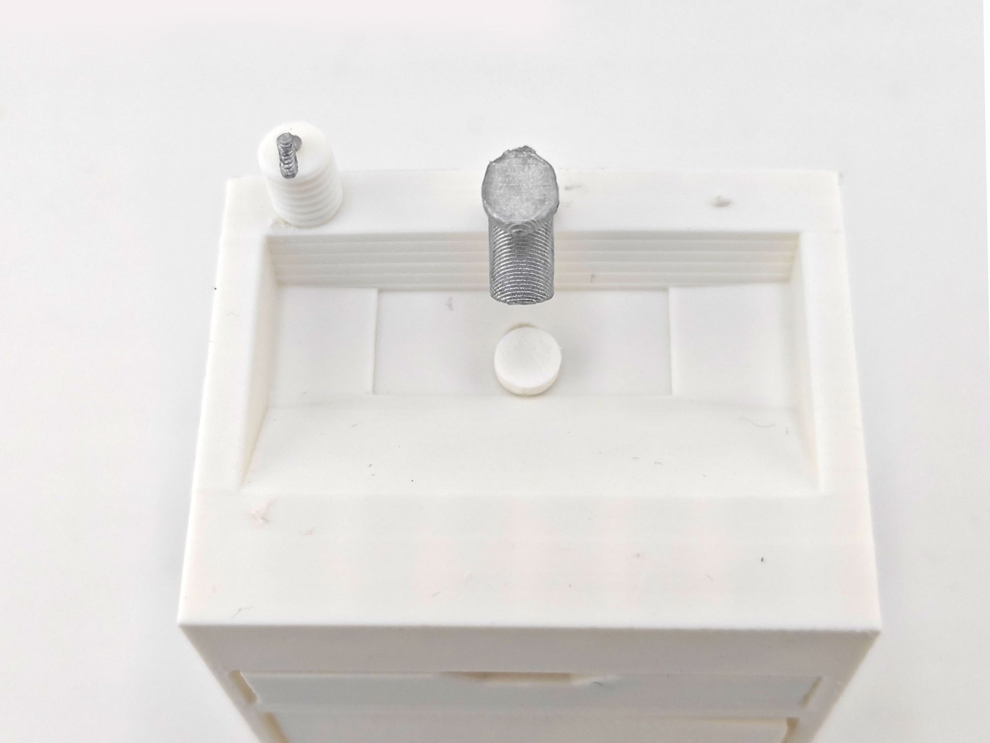 1:12 Toilet Sink STL File | Dollhouse Bathroom, Washroom & Restroom Miniature Diorama