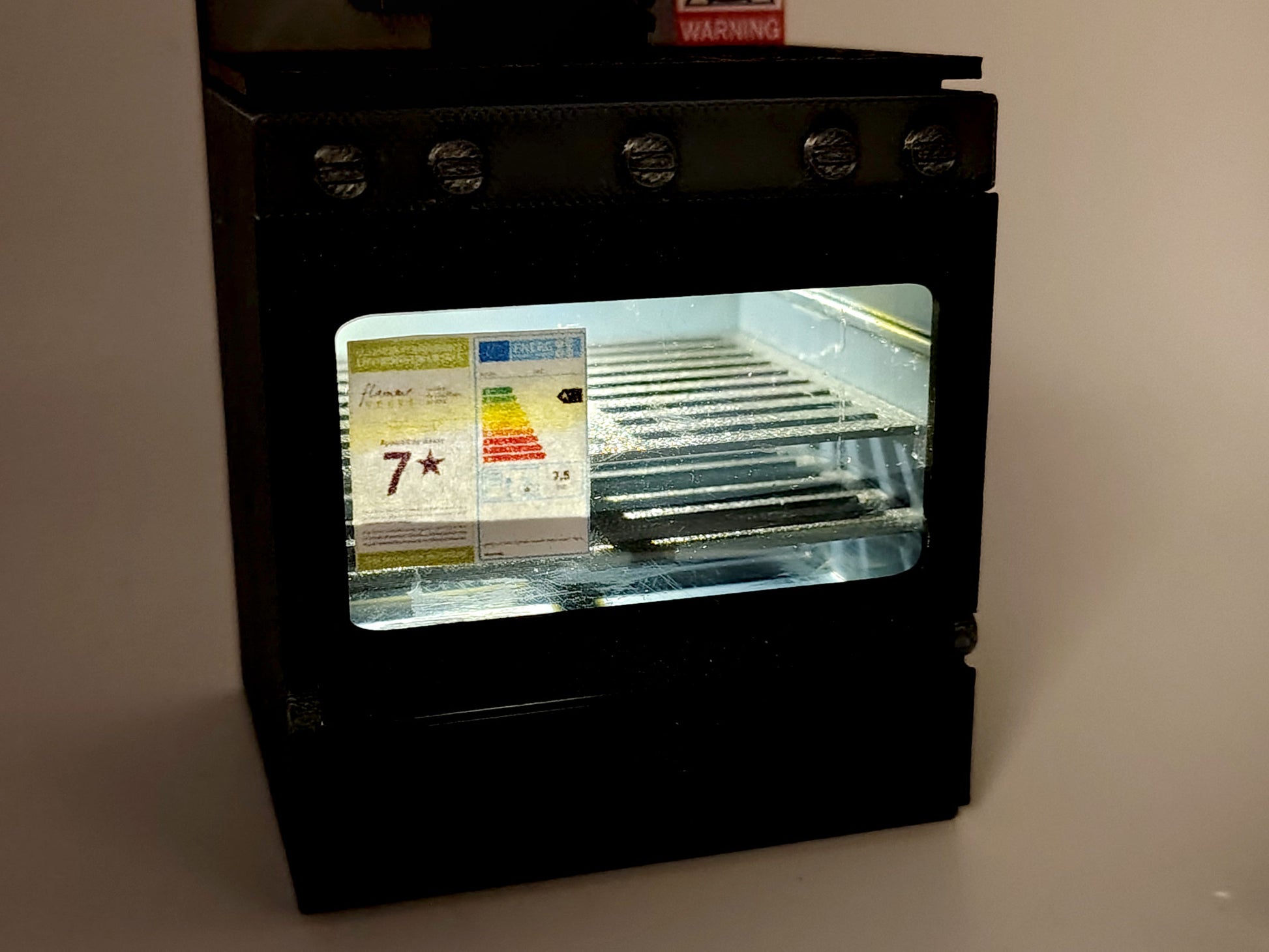 1:12 Kitchen Stove & Oven STL  with Light/No-Light for Dollhouse Diorama