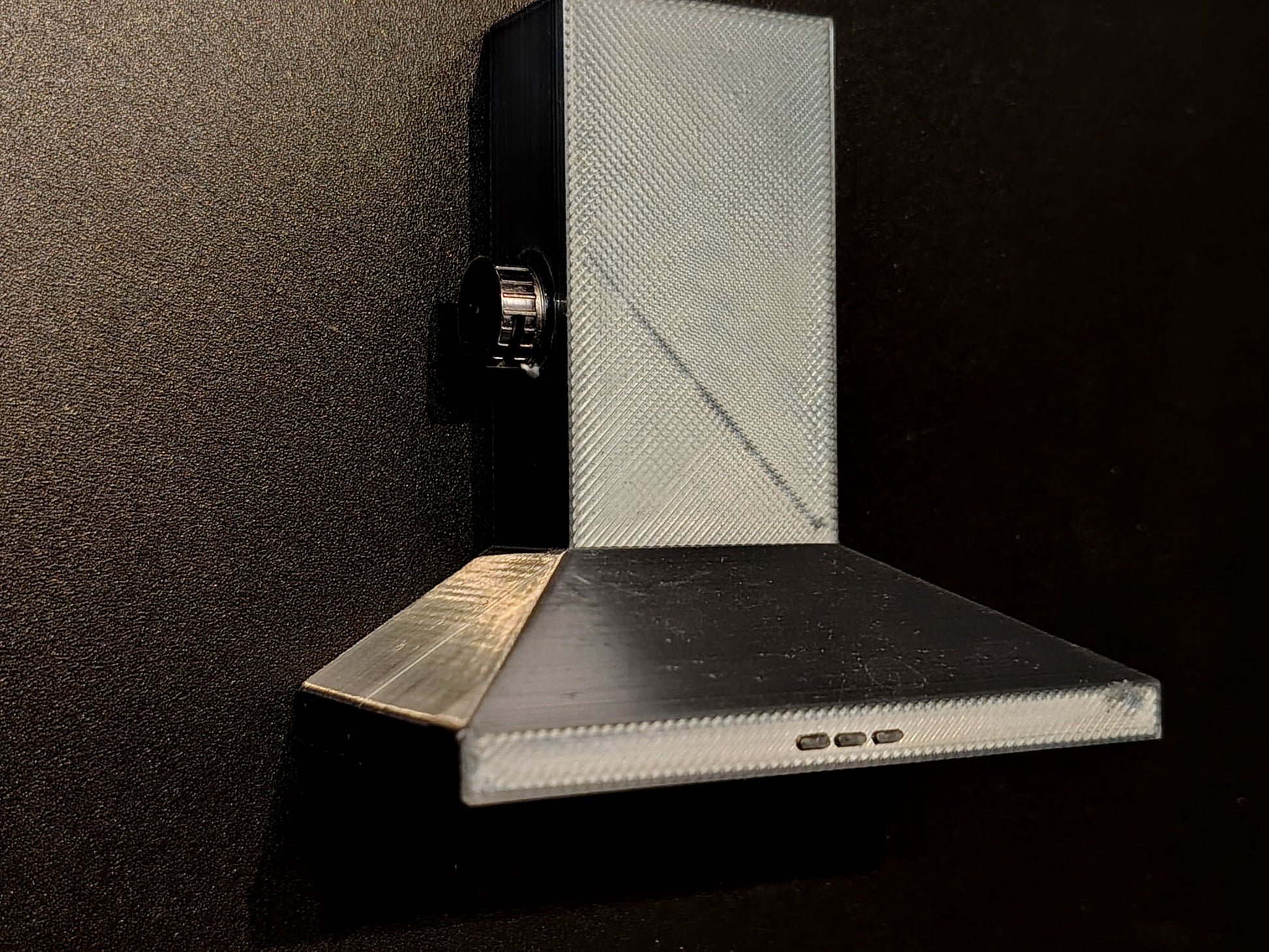 1:12 Kitchen Range Hood STL with Light/No-Light for Dollhouse Diorama, realistic kitchen