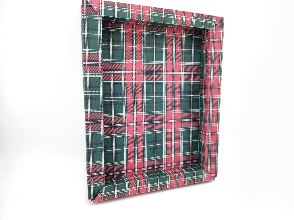 7X5 Christmas Photo Frame for Miniature Stand, DIY Card Stock Paper Model (PDF Pattern) 3 pages letter size