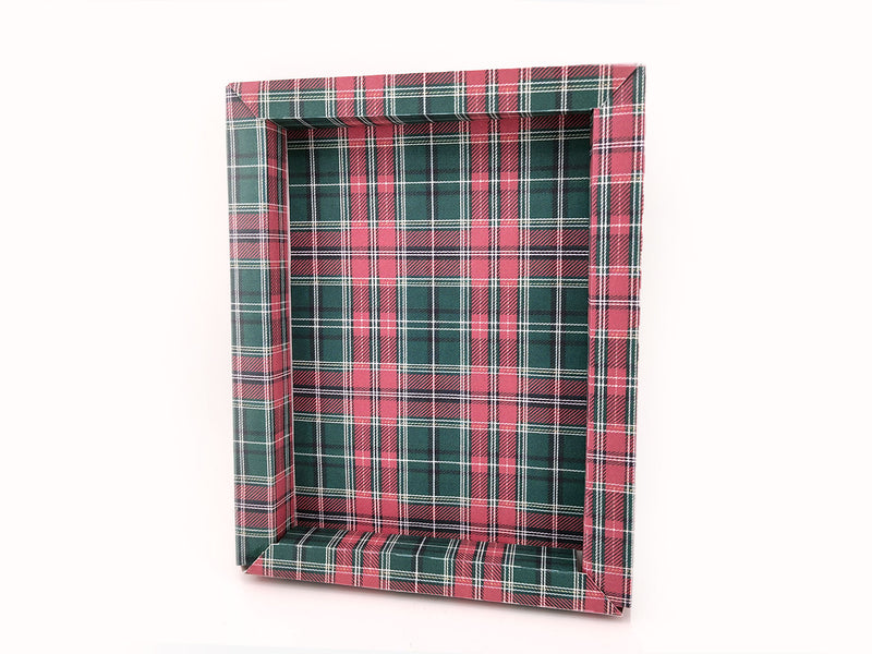 7X5 Christmas Photo Frame for Miniature Stand, DIY Card Stock Paper Model (PDF Pattern) 3 pages letter size