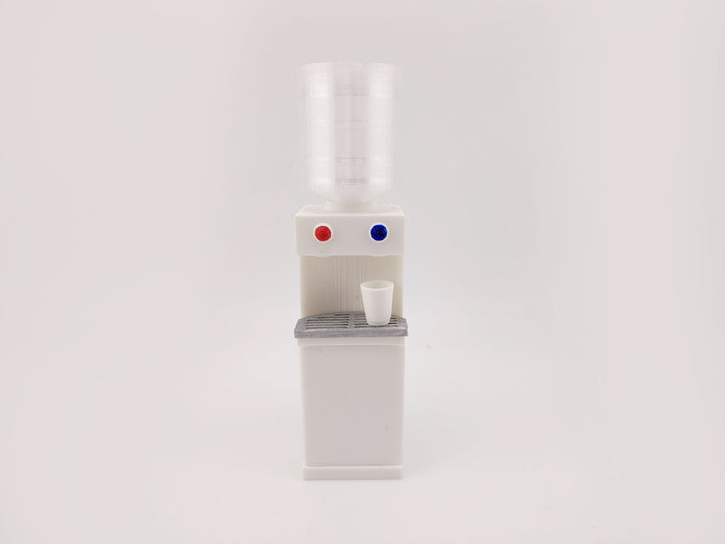 water cooler and hotter dispenser STL file for 1:12 dollhouse, office diorama