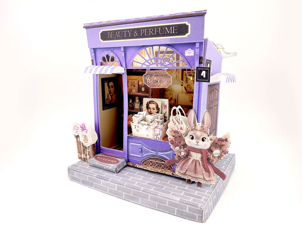 PickScene Beauty & Perfume House — Decorative Light House Papercraft for Home Décor or Gifting (Printable Digital Download)