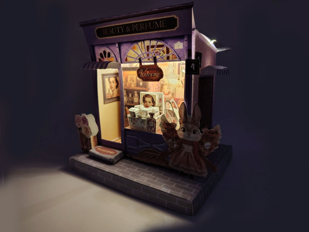 PickScene Beauty & Perfume House — Decorative Light House Papercraft for Home Décor or Gifting (Printable Digital Download)