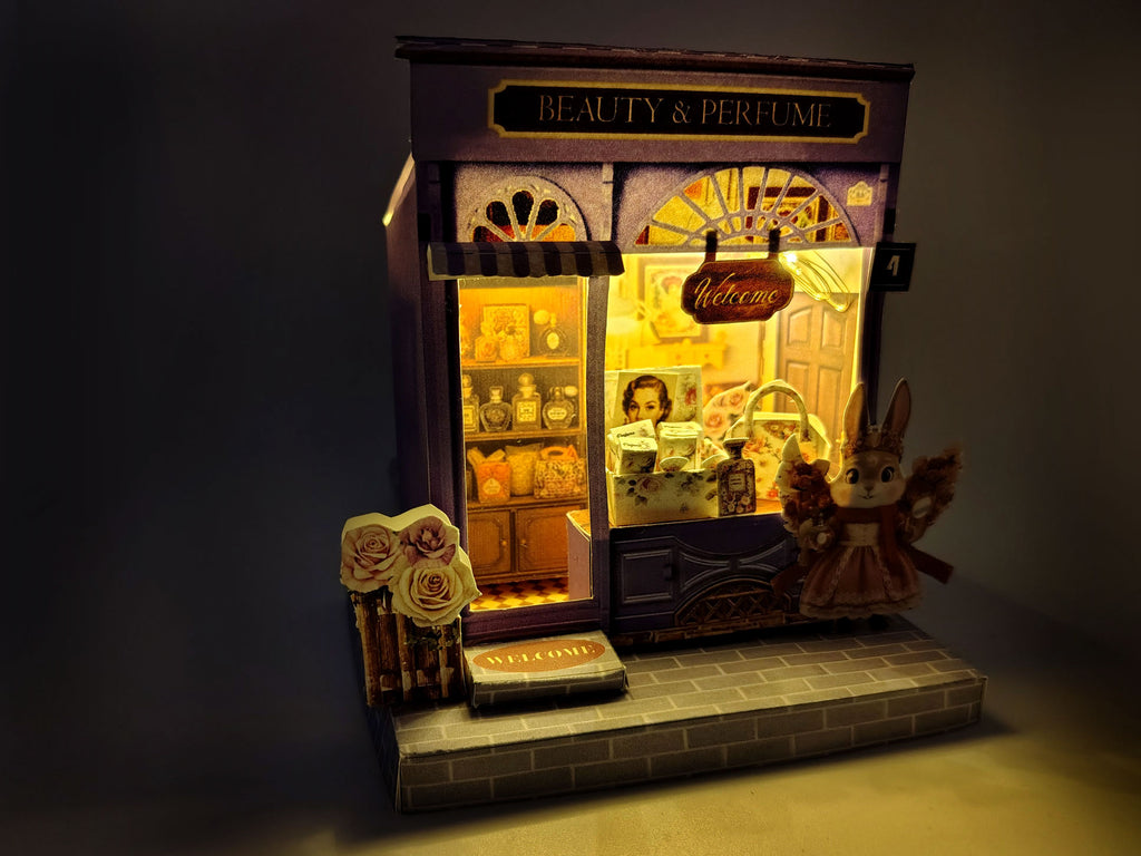 PickScene Beauty & Perfume House — Decorative Light House Papercraft for Home Décor or Gifting (Printable Digital Download)