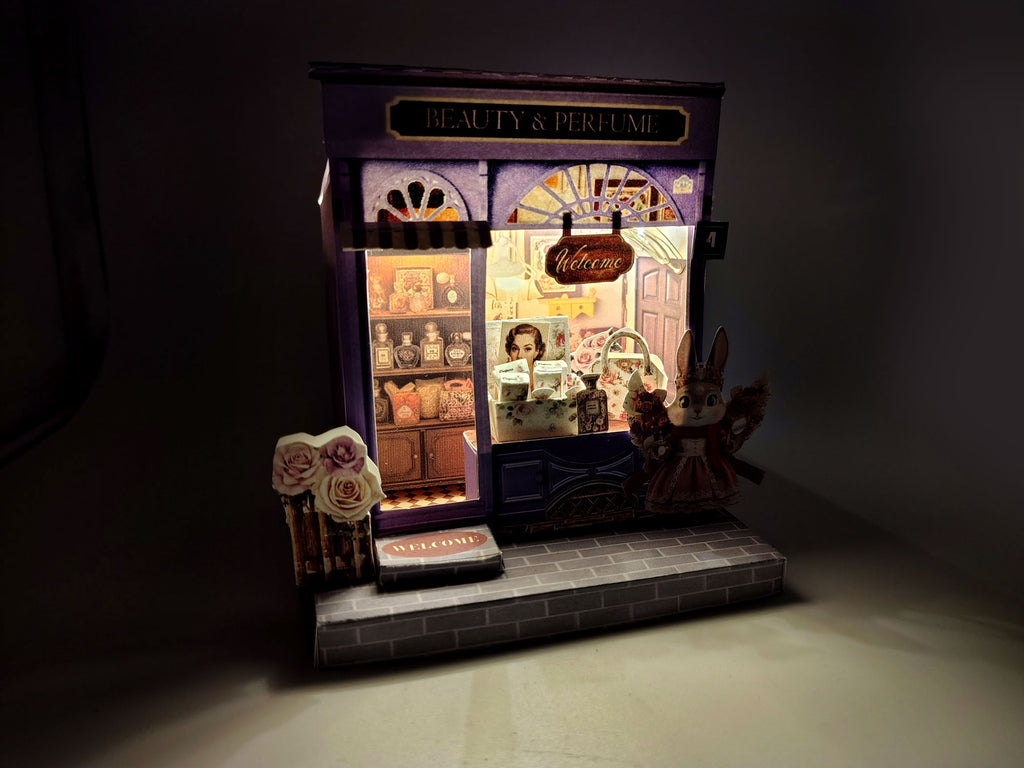 PickScene Beauty & Perfume House — Decorative Light House Papercraft for Home Décor or Gifting (Printable Digital Download)