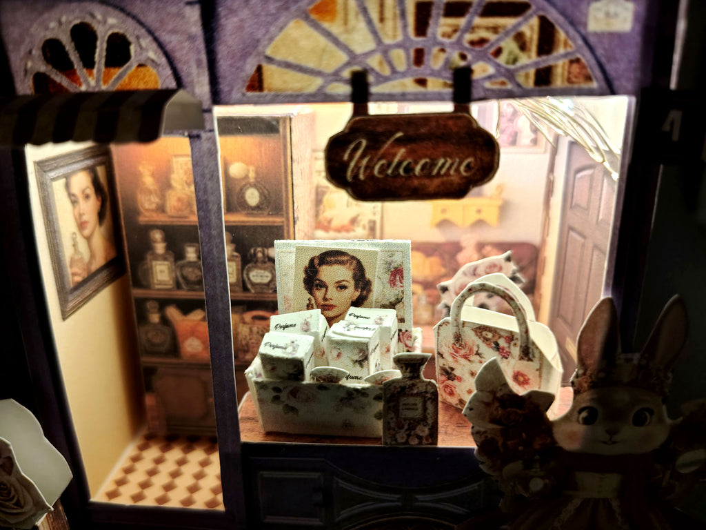 PickScene Beauty & Perfume House — Decorative Light House Papercraft for Home Décor or Gifting (Printable Digital Download)