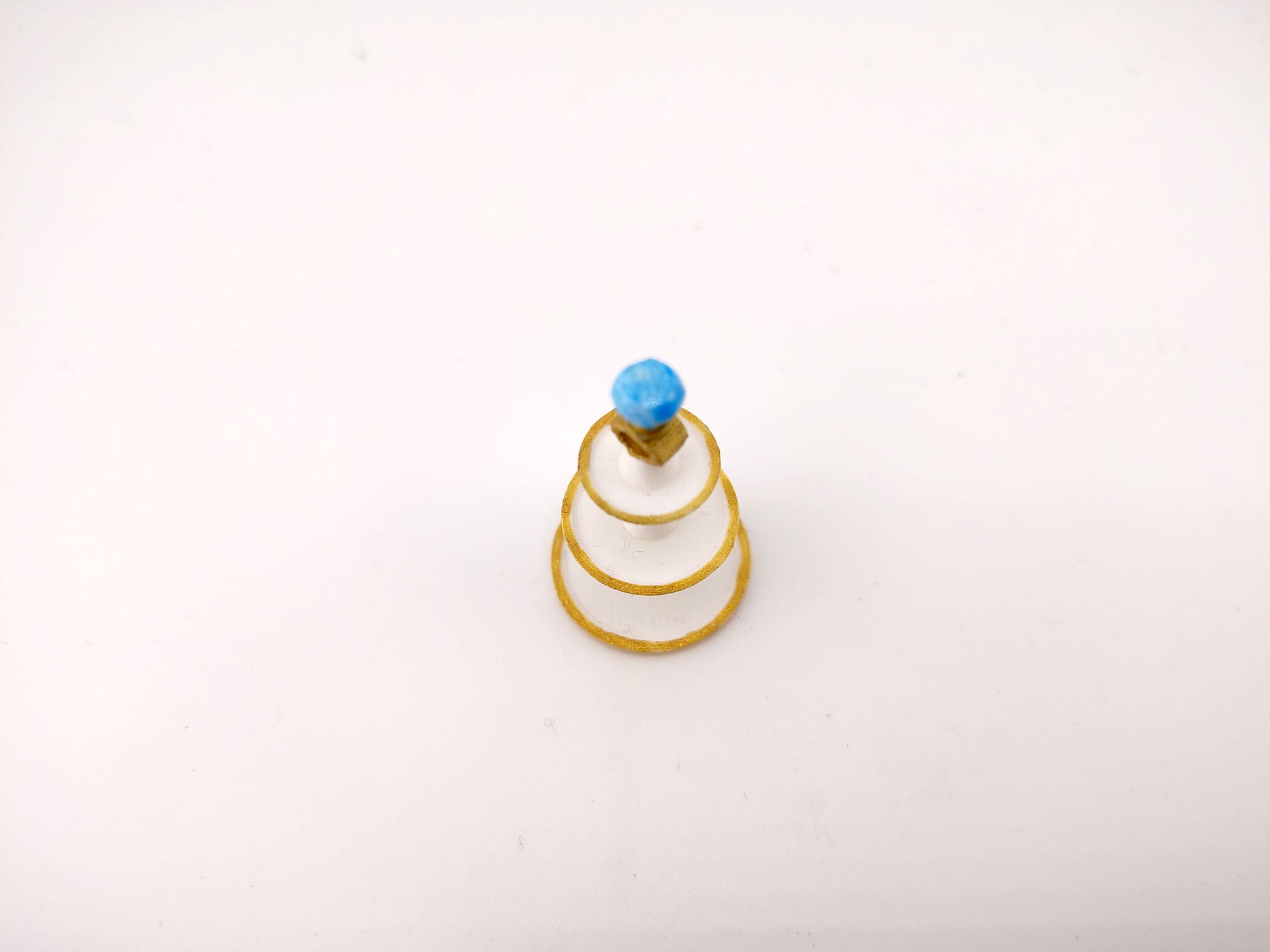 1:12 Three-Tier Dessert Stand STL — Miniature Tiered Cake & Tea Plate for Dollhouse Afternoon Tea (3D Print File, Instant Download)