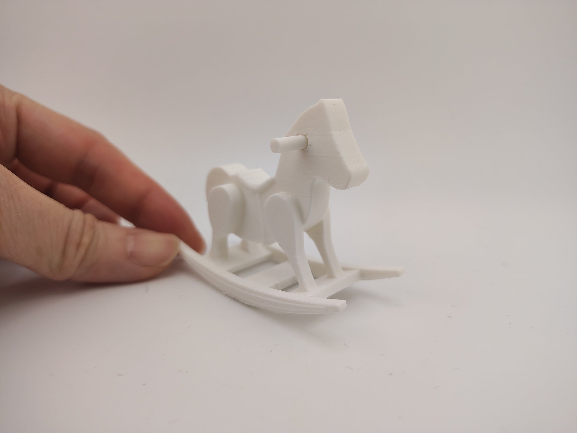 1:12 Baby Horse STL — Miniature Baby toy for Dollhouse Nurseries (3D Print File, Instant Download)