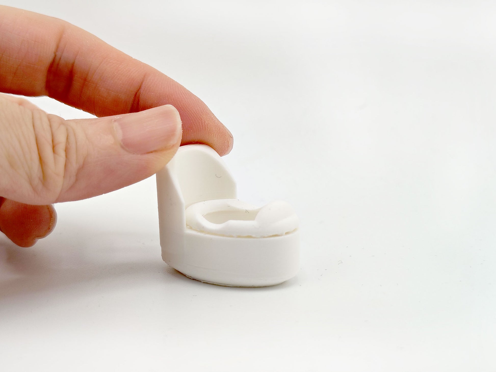 1:12 Baby Potty STL File for 3D Printing, Miniature Dollhouse Nursery Furniture, Bathroom Accessory 3D Model