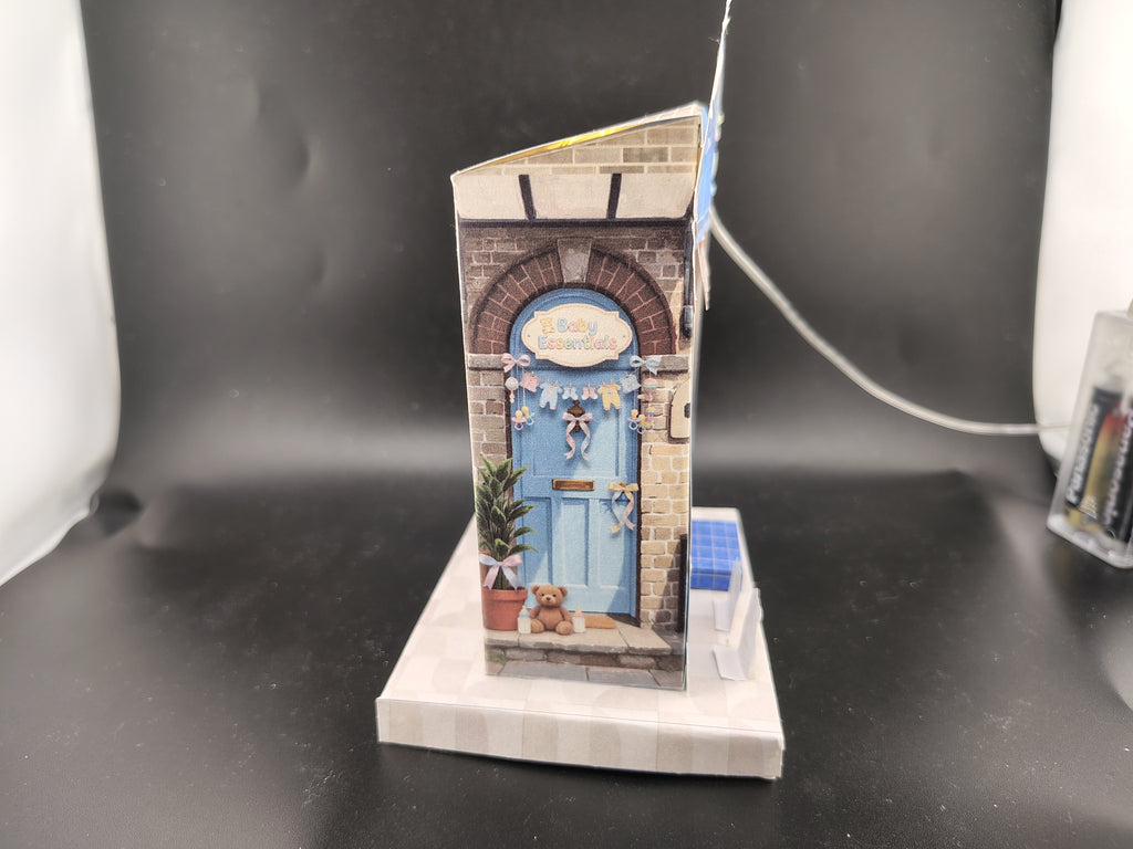 DIY Baby Essentials Light House Papercraft – Decorative Diorama (Digital Download)