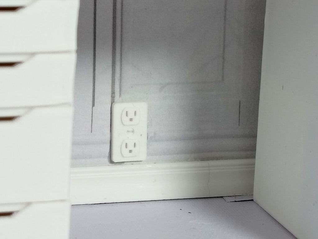 Light Switch and Outlet set for 1:!2 dollhouse ready to ship