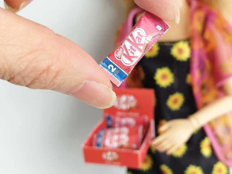 Printable Mini KitKat Chocolate Bar (Digital Download)