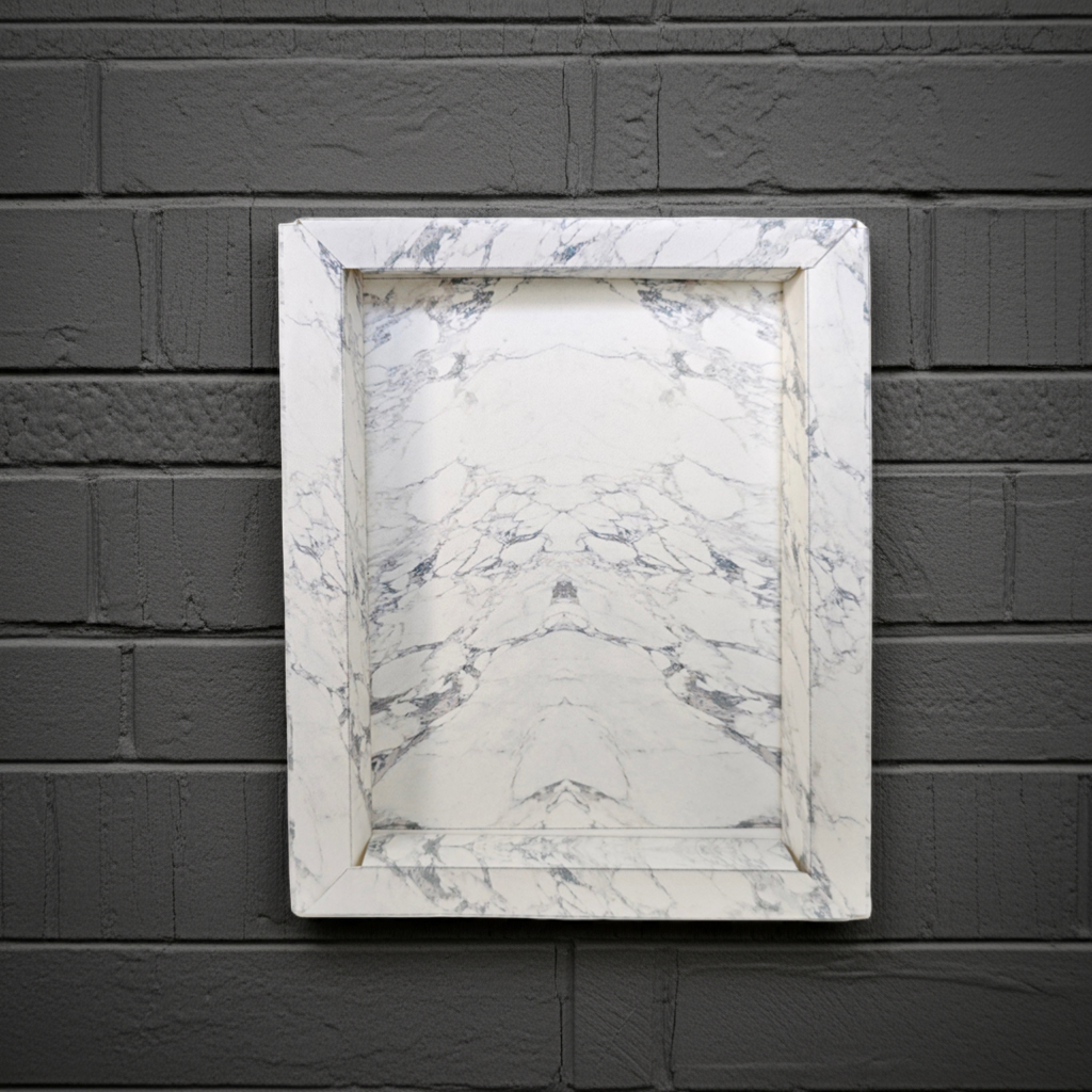 5X7  inches photo frame with marble patterm 