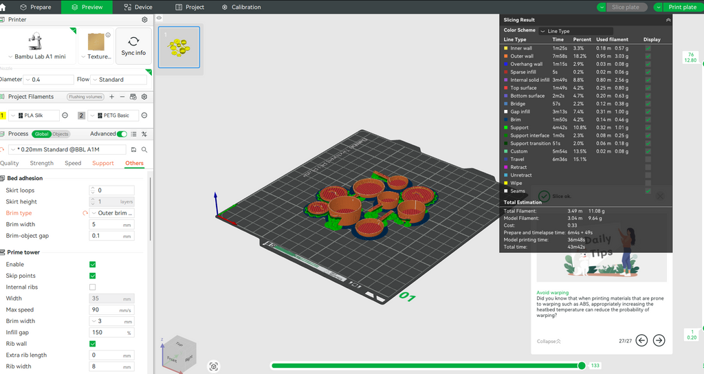 1:12 Miniature pans and pots 6 pieces with lids — STL File for Dollhouse Kitchen Scenes