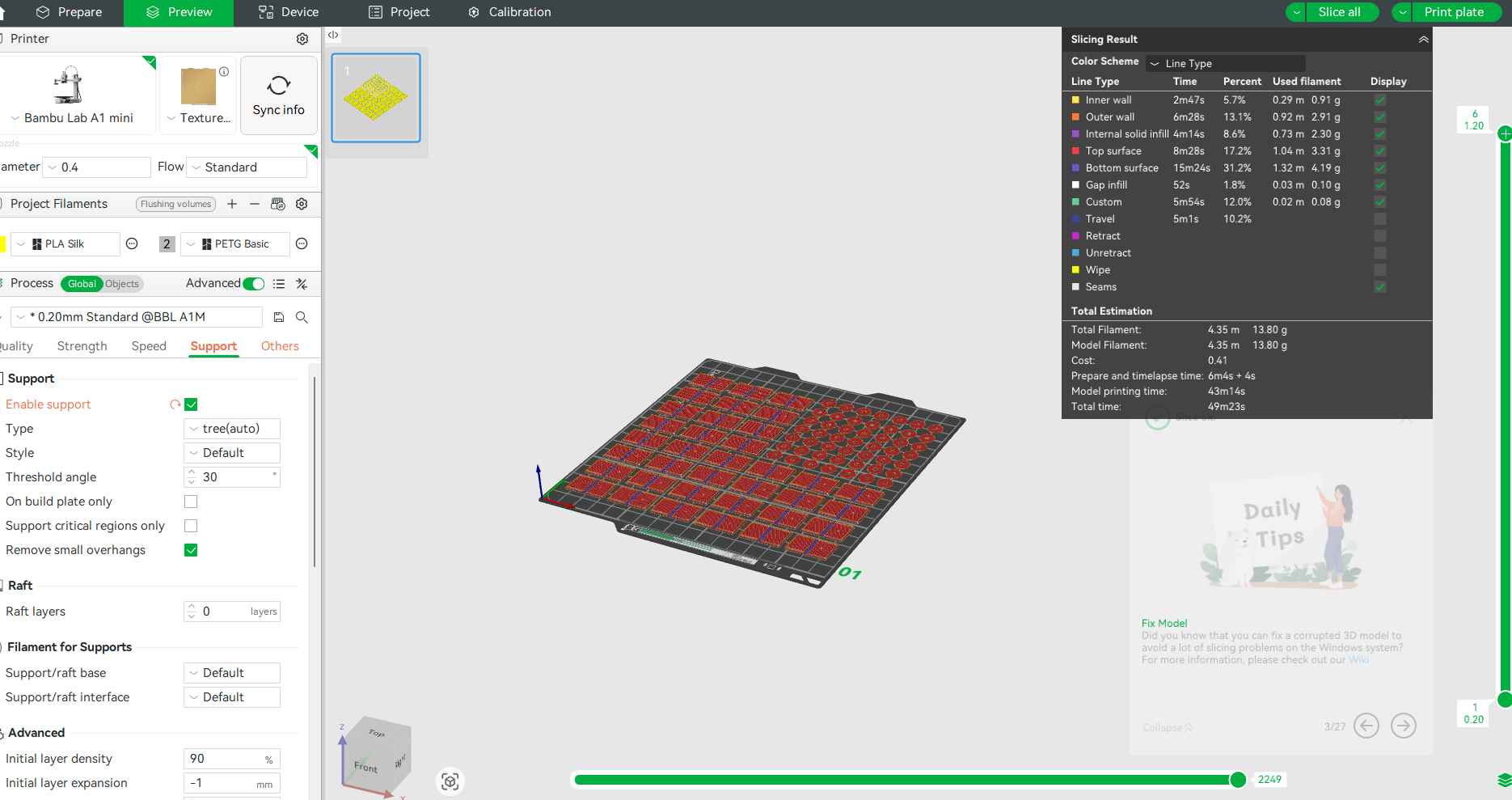 DVD Stand with 42 CD cover STL file for 1:12 dollhouse and shop,  classic movie and music shop diorama