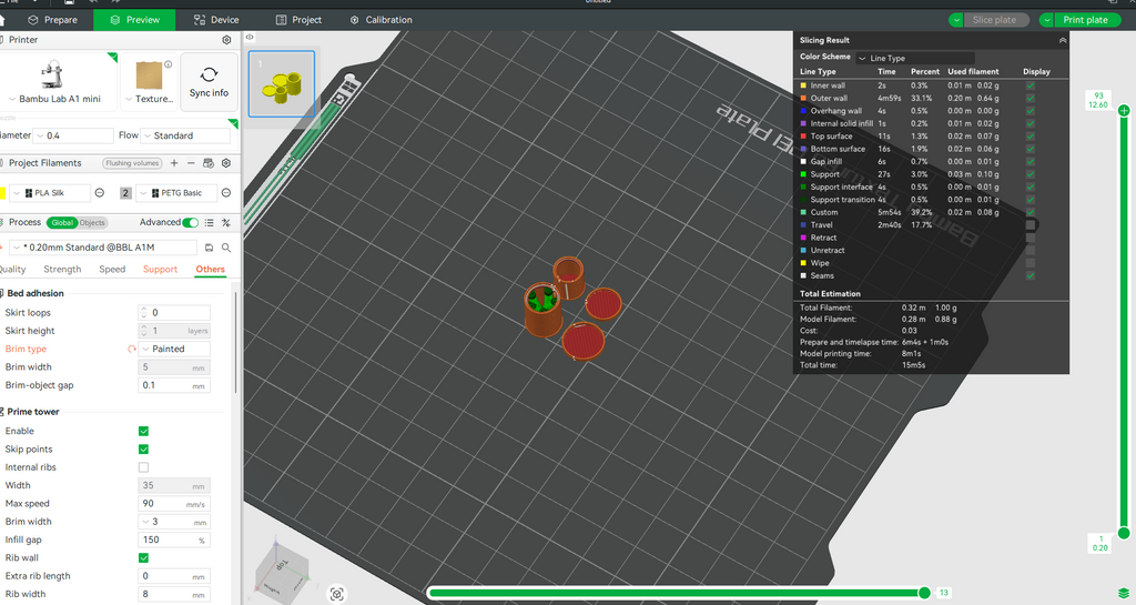 1:12 Baby Milk Bottle & Formula Set STL — 6 Styles Miniature Baby Care for Dollhouse (3D Print File, Label included, Instant Download)