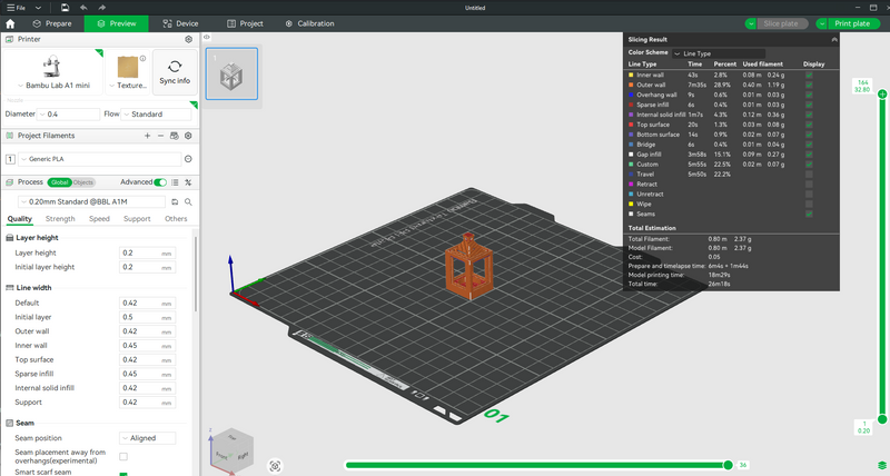 1:12 lantern that compatible with 4mm light 3d print STL file miniature