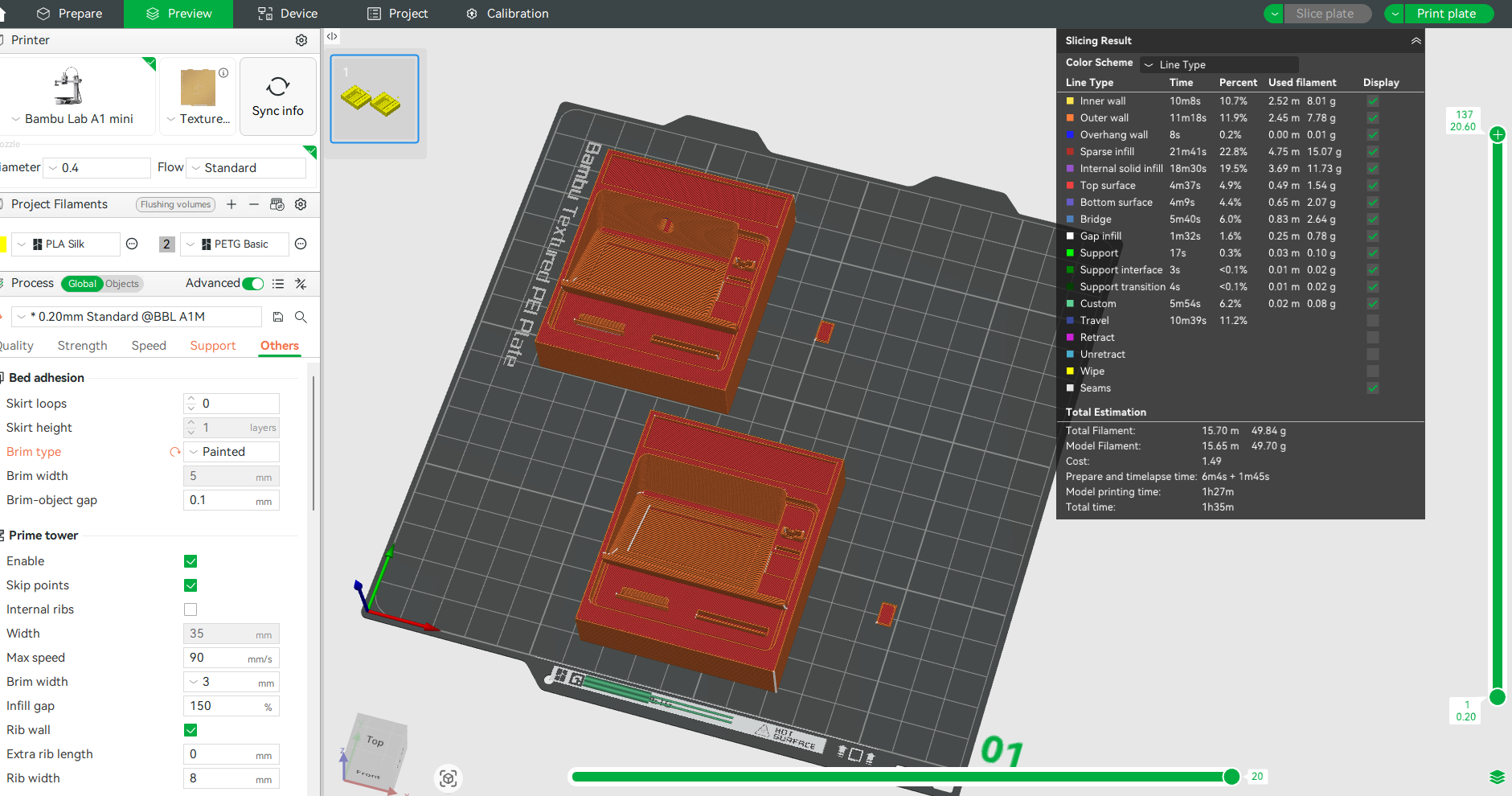 ATM with light and without light STL file for 1:12 doll, Cash and credit card insert
