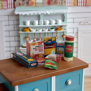 1 6 Scale, 9pieces Pasta Set - Printable Dollhouse Cooking Recipe for doll