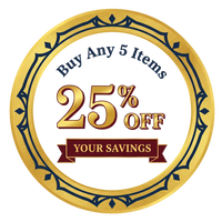 Enjoy 25% off any 5 items